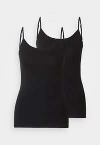 2 PACK - Top - black