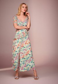Next RUFFLE MIDI TALL REGULAR FIT - Robe longue - multi floral print