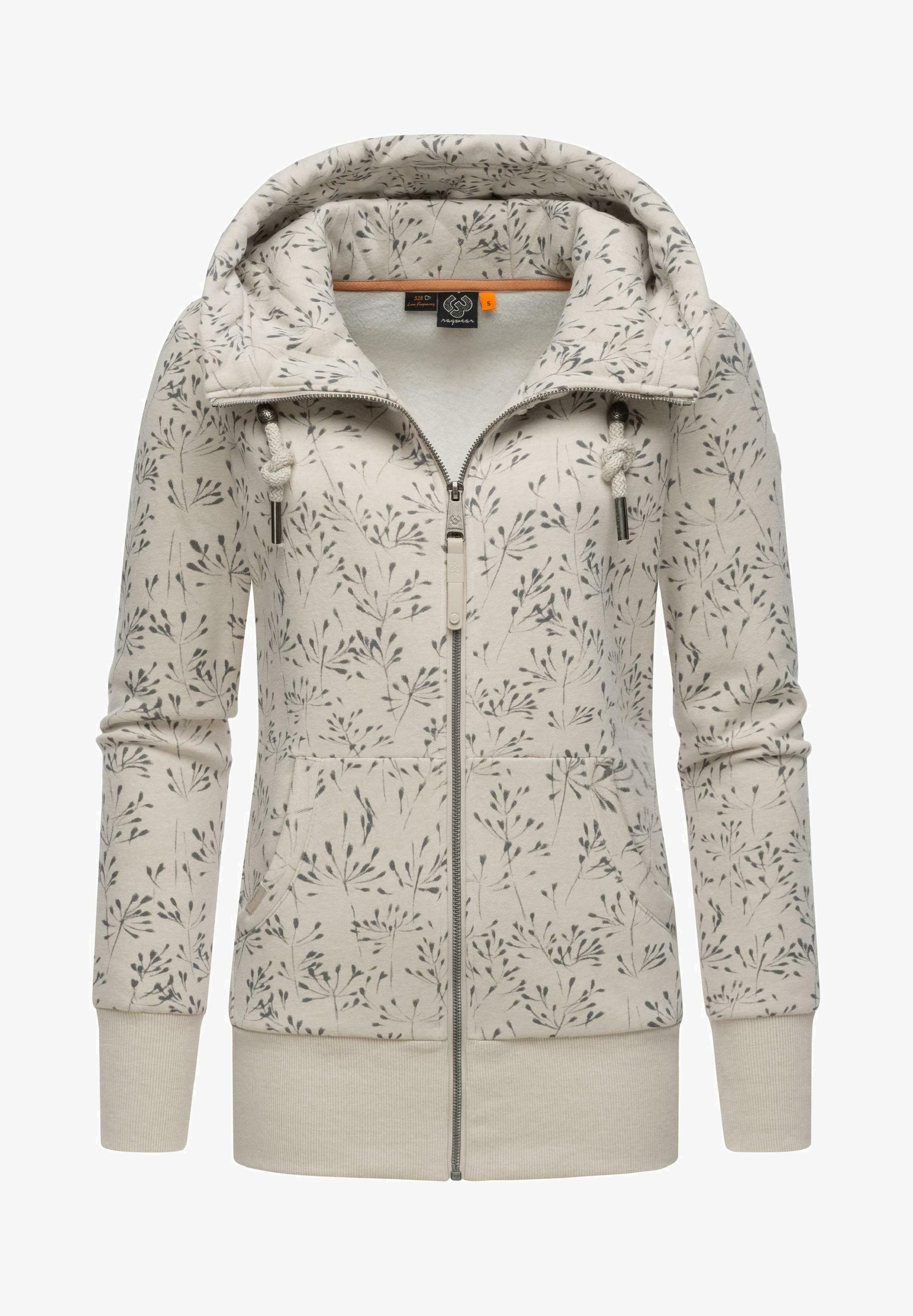 Flowers Ragwear Zip Hoodie Damen Ragwear ZIP FLOWERS Zip-up