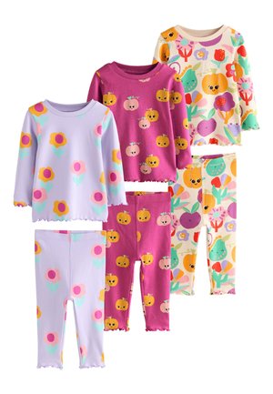 REGULAR FIT - PUMPKIN SNUGGLE 3 PACK SET - Pyžamová súprava - purple pumpkin print