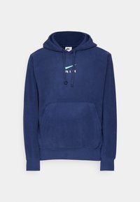 Nike Sportswear AIR HOODY POLAR - Felpa con cappuccio - midnight navy