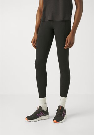 NB SLEEK POCKET HIGH RISE LEGGING 27" - Legingi - black