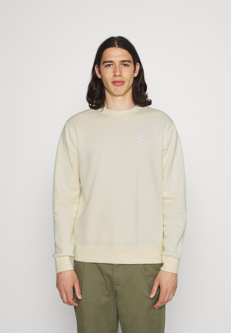 Nike Sportswear CRW - Camisola - coconut milk/white