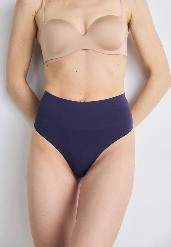 EVERYDAY THONG - Thong - aubergine