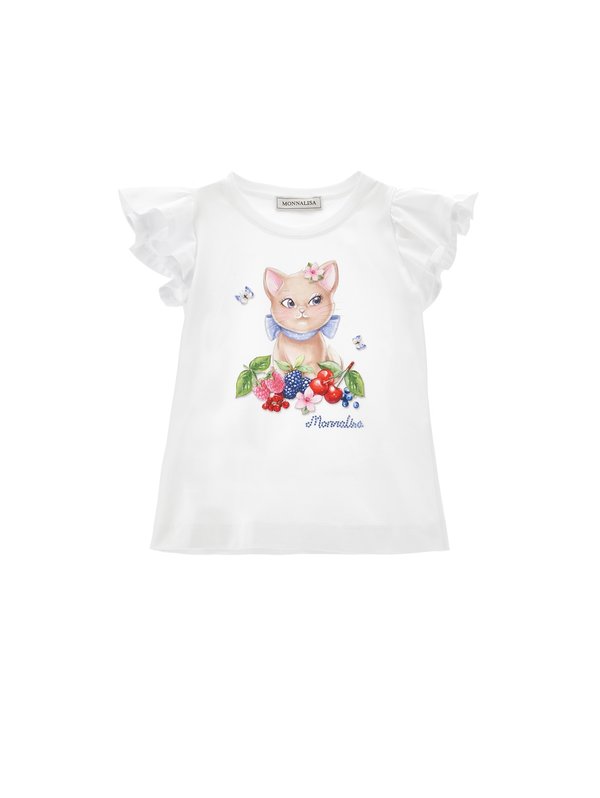 STAMPA E MANICH - T-Shirt print - bianco