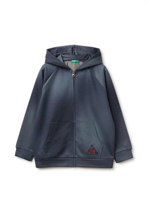 HOODIE - Sudadera con cremallera - light blue denim