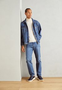 Cole Haan GRANDPRO TOPSPIN - Sneakers laag - navy blazer/british tan/ivory