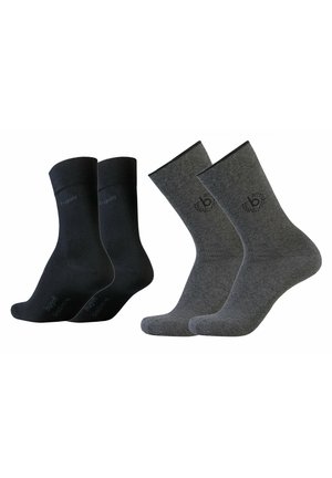 4ER PACK LOGO UNI BASIC - Socken - anthracite