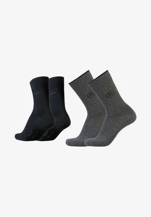 bugatti 4ER PACK LOGO UNI BASIC - Socken - anthracite