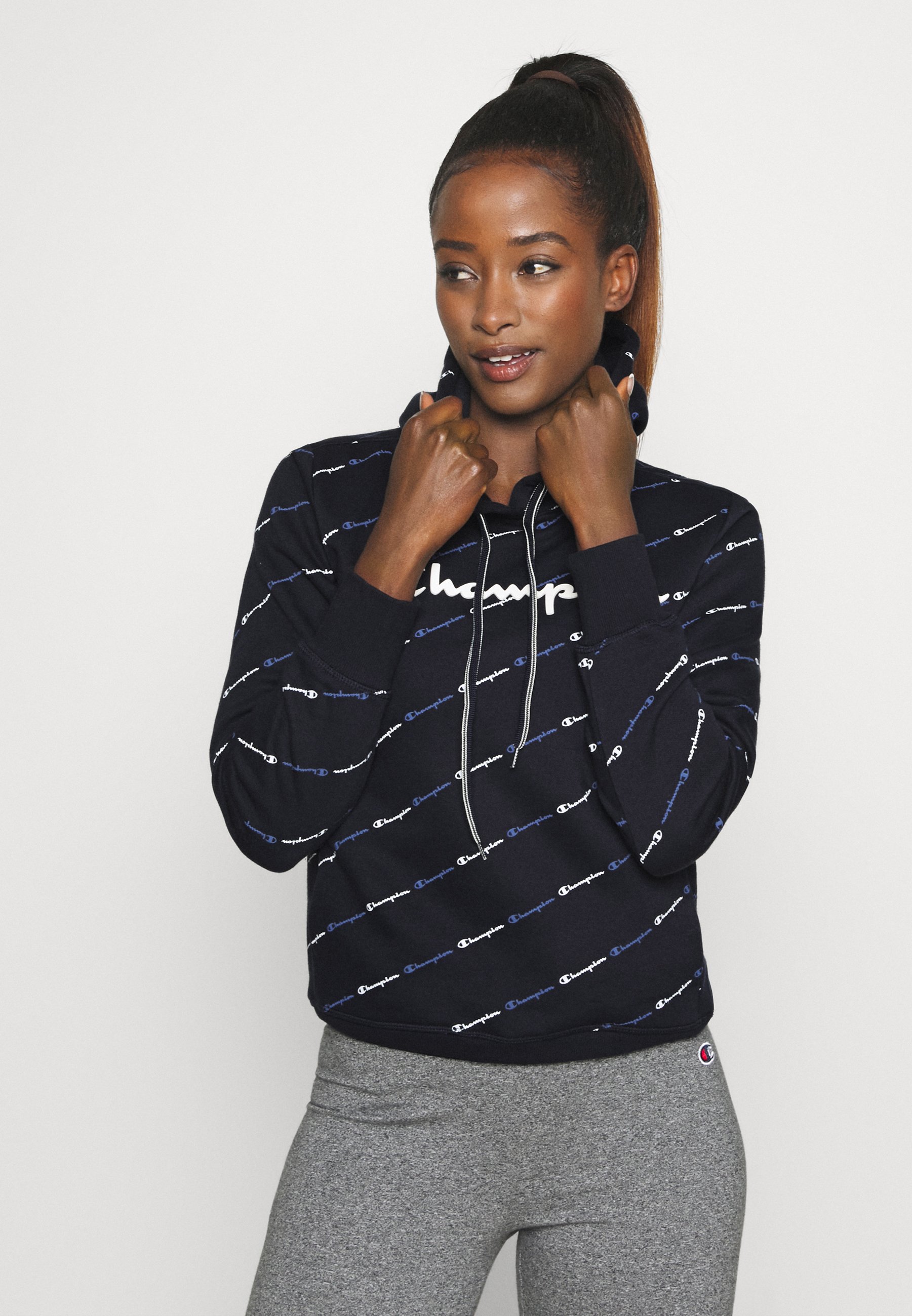 Champion HOODED LEGACY Hoodie dark blue Zalando.nl Champion LEGACY SET Trainingspak blackpink Zalando.nl