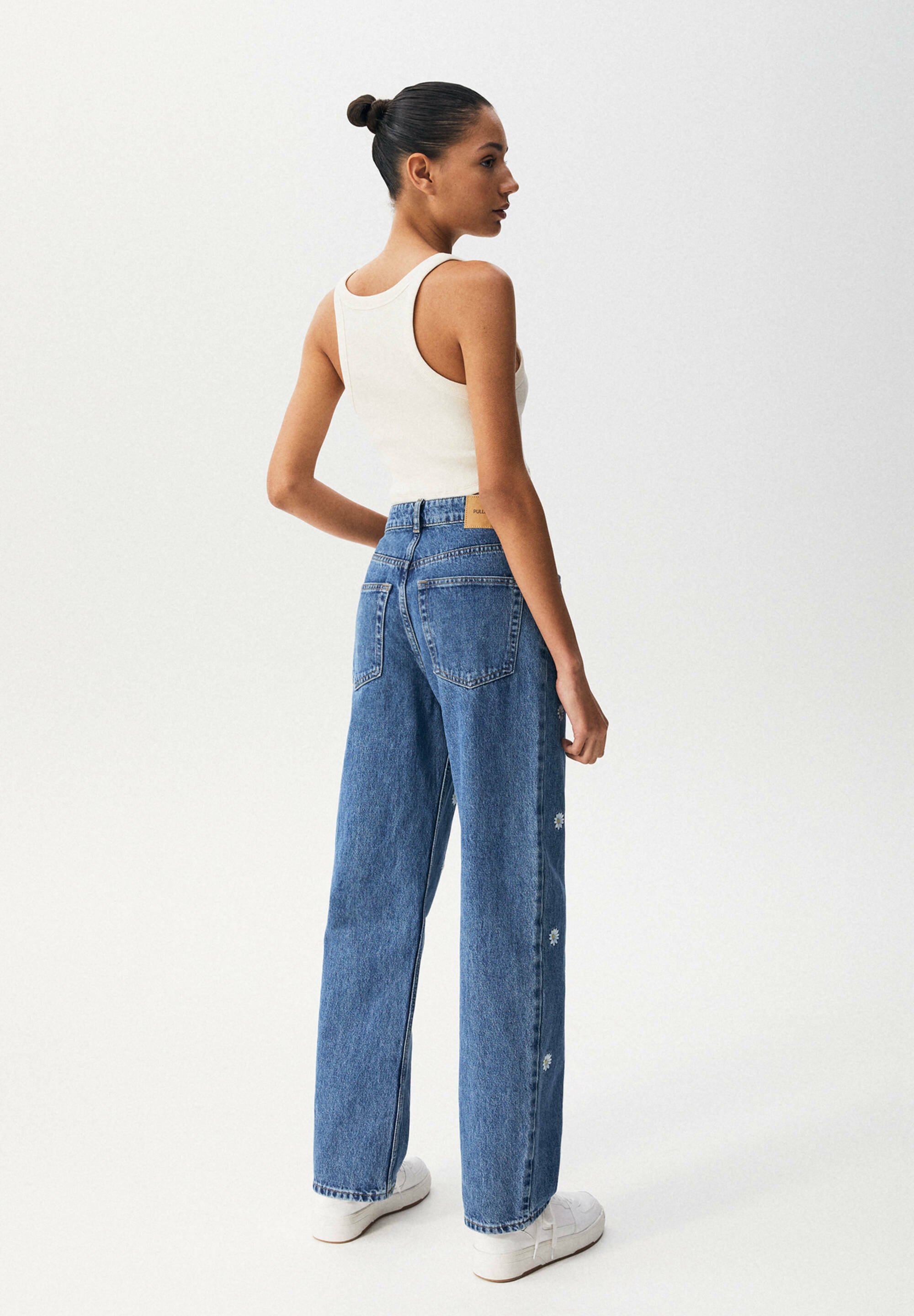 Straight leg jeans 
