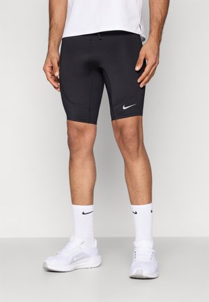 STRIDE HALF  - Mallas running cortas - black/reflective silver-coloured