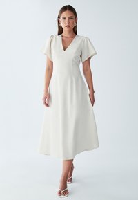 WILLA MISTY MIDI  - Dnevna obleka - natural