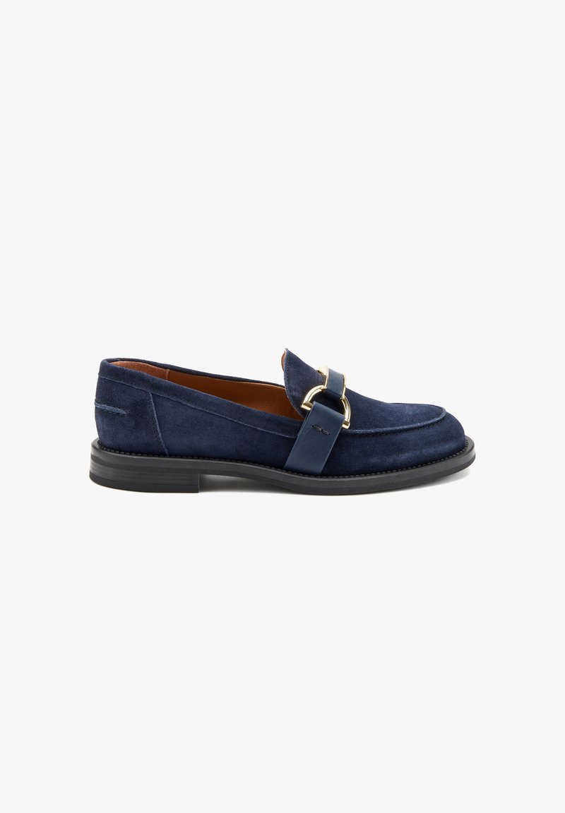 Frau Shoes LOAFERS - Chaussons - blue