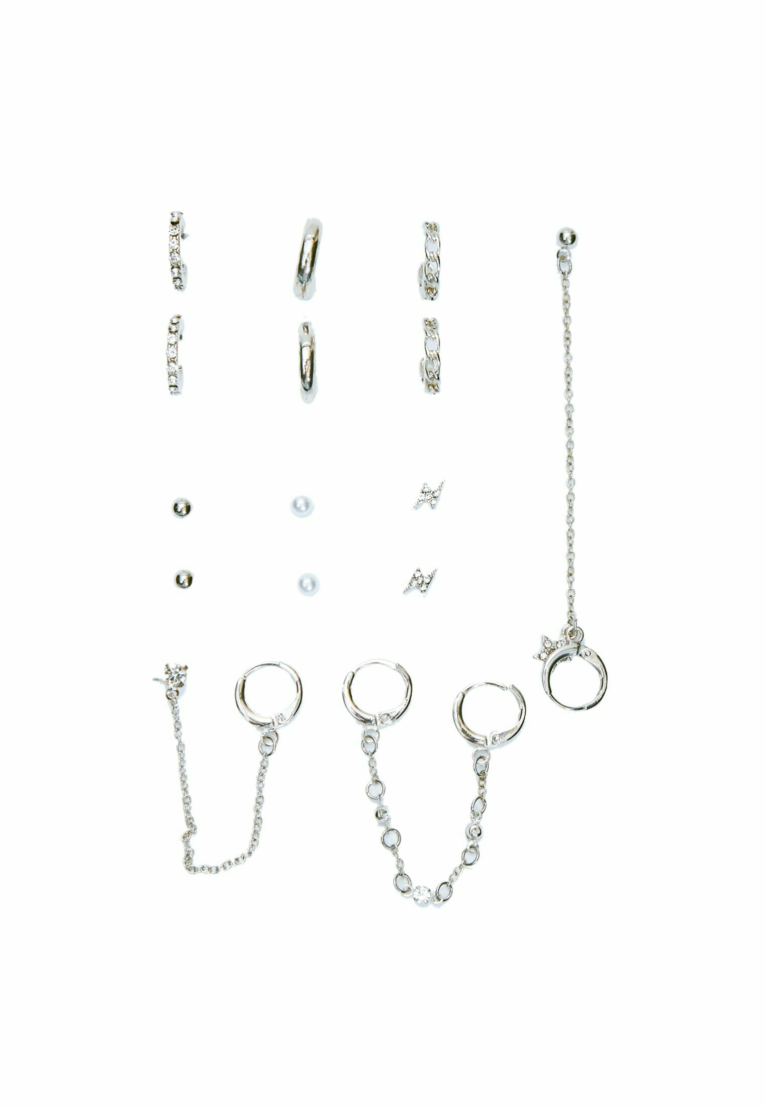 Orecchini A Goccia Placcati Argento 925 - Bigiotteria Donna Stile Moda TK17-12
