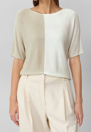 T-shirt med print - off-white