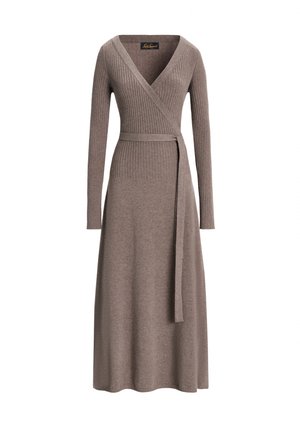 Luisa Spagnoli CIOTTOLO - Rochie tricotată - tortora