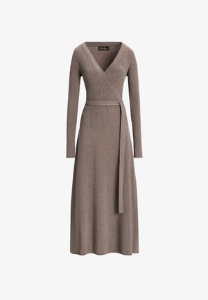 Luisa Spagnoli CIOTTOLO - Rochie tricotată - tortora