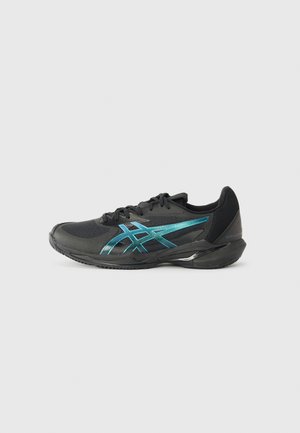 ASICS SOLUTION SPEED FF 3 - Obuv na tenisové kurty - black/prism blue
