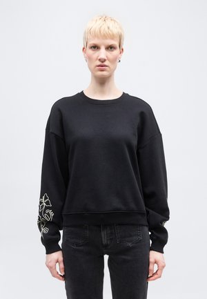 ONLBROOKLYN EMBROIDERY BOX  - Sweatshirt - black