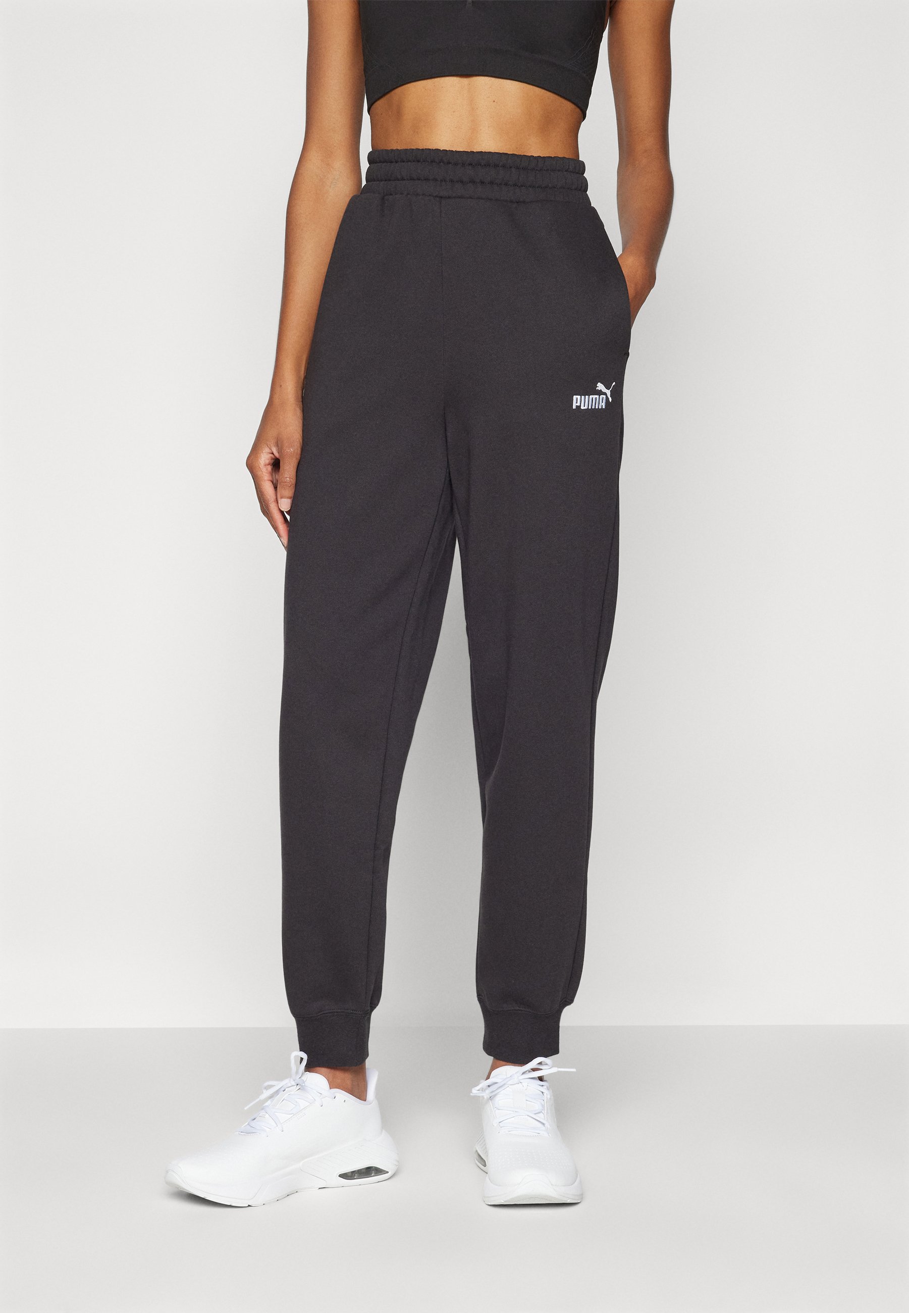 HUGO Pantaloni Da Tuta In Cotone Con Logo Smiley – Modello Corvo Nero, Taglia L Uomo, Morbidi, Antirestringimento E Anti-sbiadimento