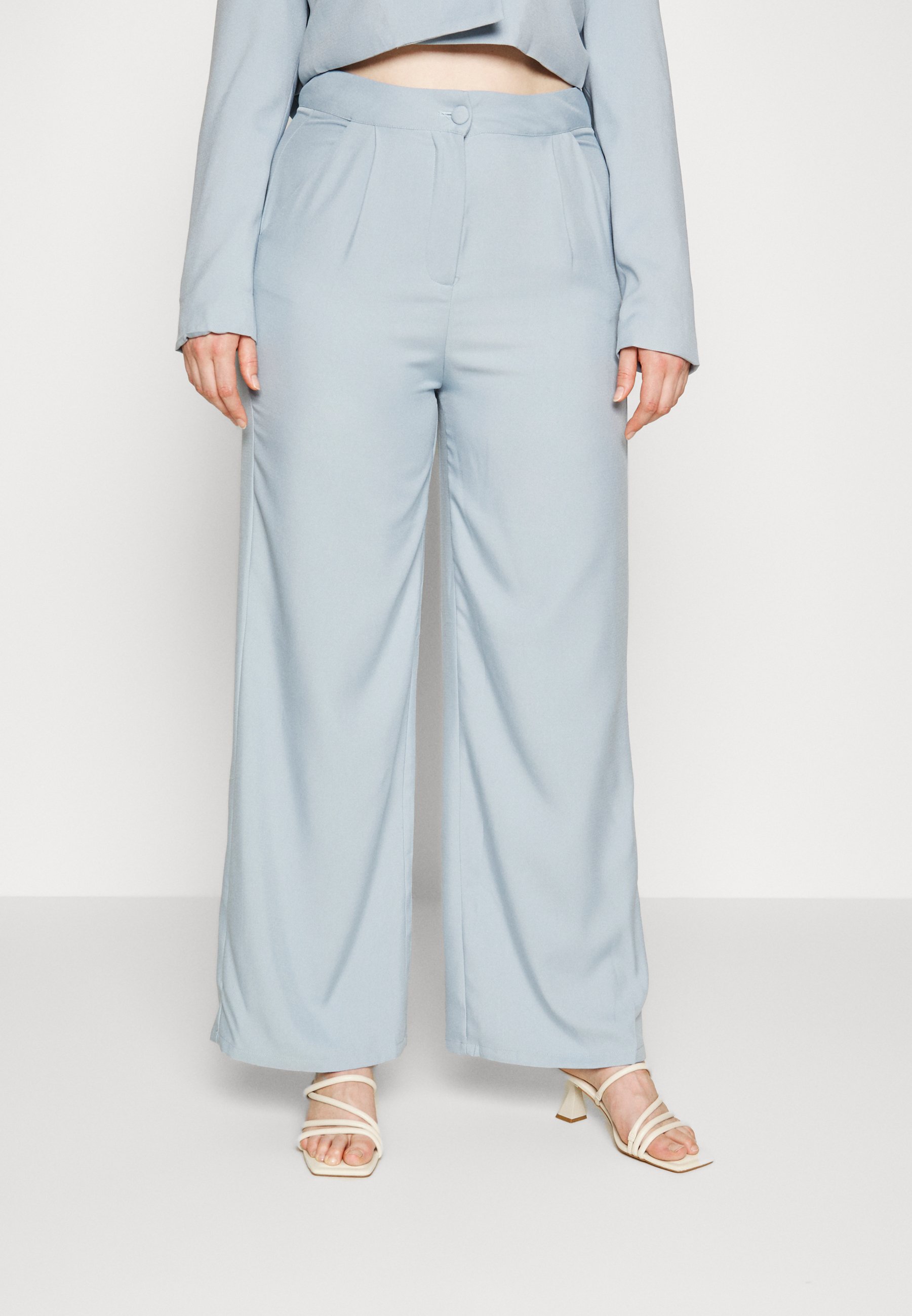 Missguided Plus BOX PLEAT WIDE LEG 