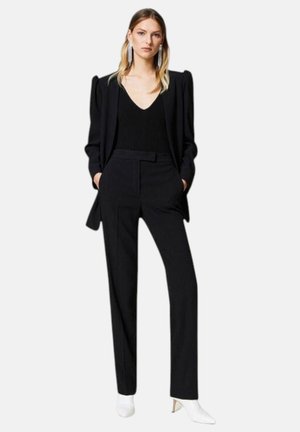 TWINSET, PANTALONE - Pantaloni - nero