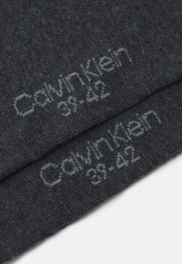 Calvin Klein Underwear QUARTER 2 PACK - Calze - dark grey melange