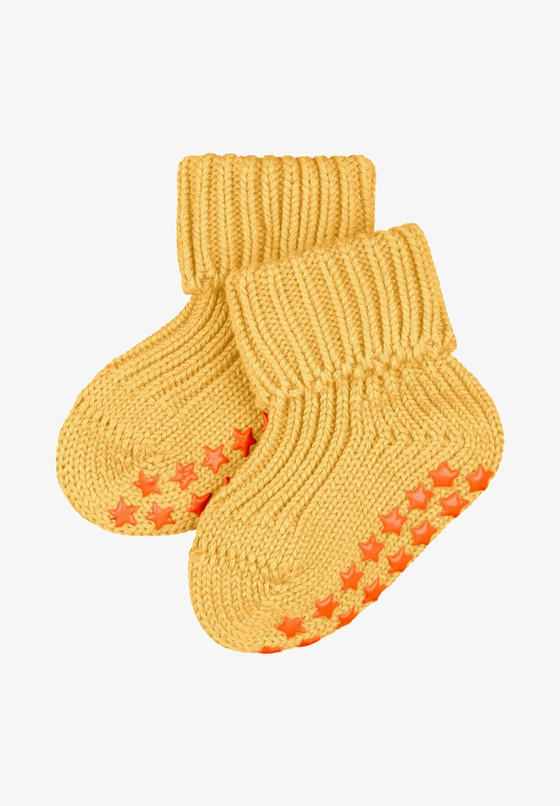 FALKE BABY CATSPADS COTTON - Socks - banana