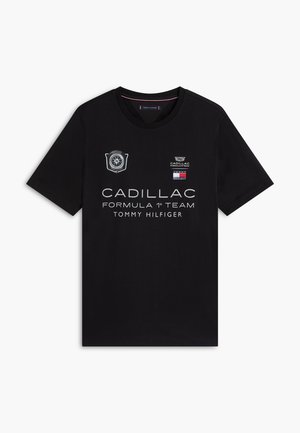 TH X CADILLAC FORMULA 1 TEAM CAR GRAPHIC BLACK TEE UNISEX - T-shirt con stampa - black