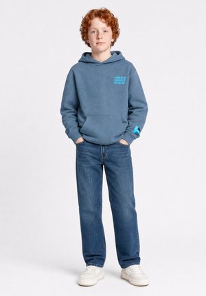 Petrol Industries, GRAPHIC HOODED SWEATER FORGEPARK - Hoodie - storm blue
