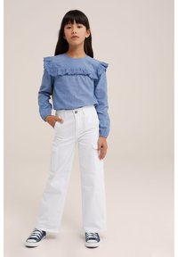 WE Fashion BLUE RIDGE - Blusa - blue