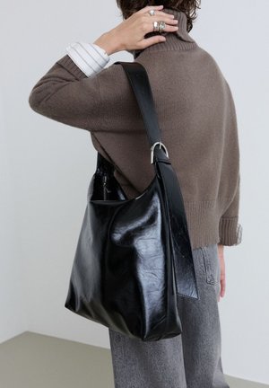Calliope, BORSA TINTA UNITA - Tote bag - ultrablack