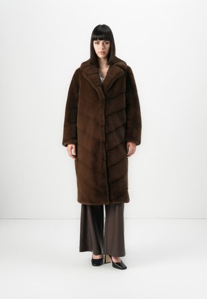 MAYA LONG - Cappotto invernale - chocolate brownie