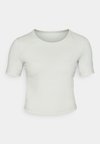 PERFORMANCE CREWNECK CROP TOP - T-shirt till träning - light green