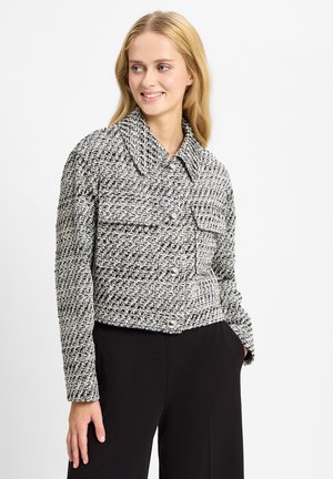 Summer jacket - schwarz ecru