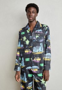Heathe EKO SHIRT - Marškiniai - black