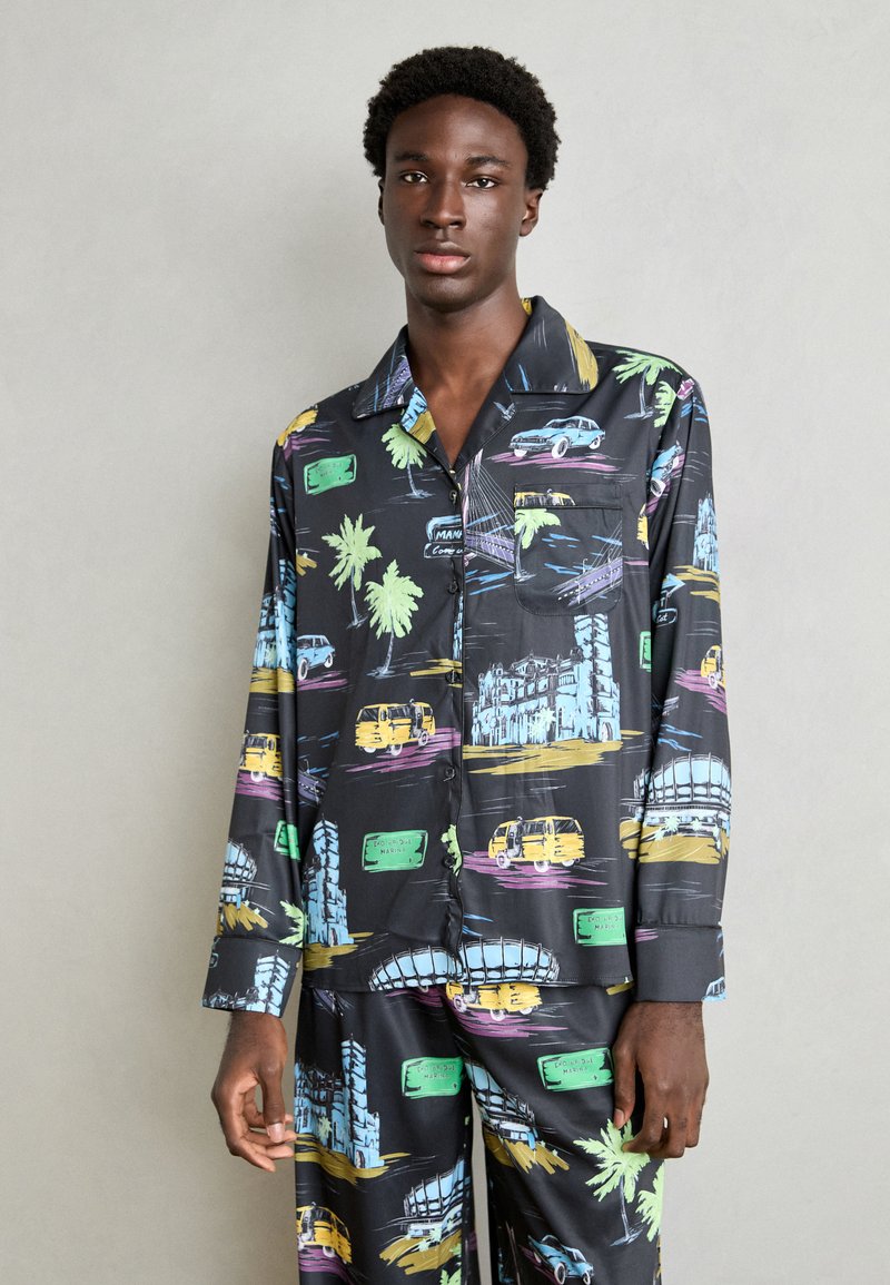 Heathe EKO SHIRT - Marškiniai - black