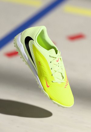 PHANTOM 6 LOW ACADEMY TF - Futbola zābaki zālienam - hyper crimson/black/limelight