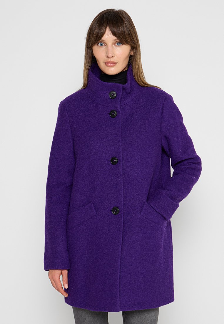 FUCHS SCHMITT Halflange jas donkerpaars FUCHS SCHMITT Halflange jas donkerpaars