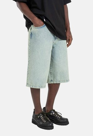 BELMONT - Jeans Shorts - yellow snow wash