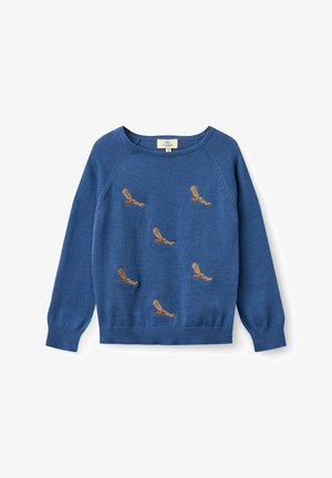 Copenhagen Colors, EMBROIDERY - Πουλόβερ - sharp blue