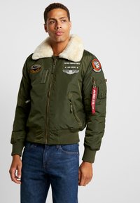 Alpha Industries - INJECTOR AIR FORCE - Giacca invernale - dark green Immagine in miniatura 1