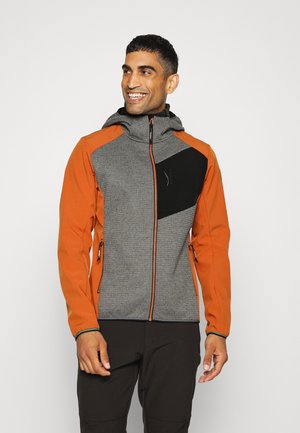 DANFORT - Soft shell jacket - rust