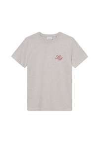 Print T-shirt - snow melange