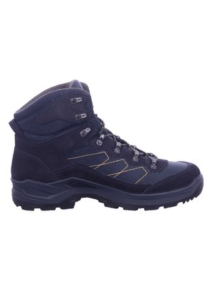 Lace-up ankle boots - blau