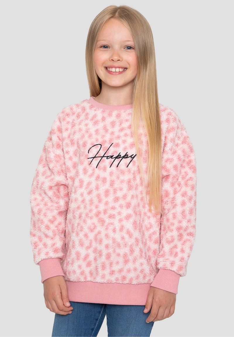 Kinder Pullover | Threadgirls Fleecepullover pink - SU23662 Kinder Pullover | Threadgirls Fleecepullover pink - SU23662