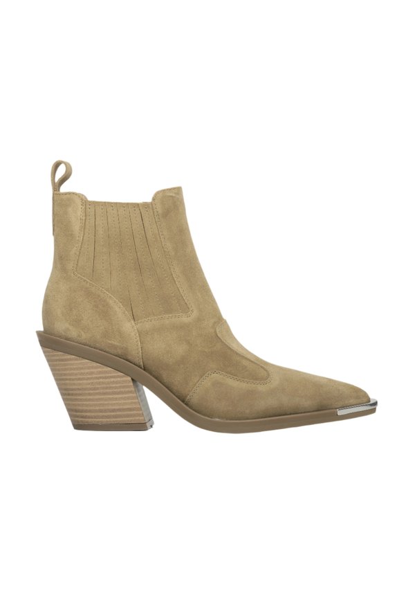 Stiefelette - beige