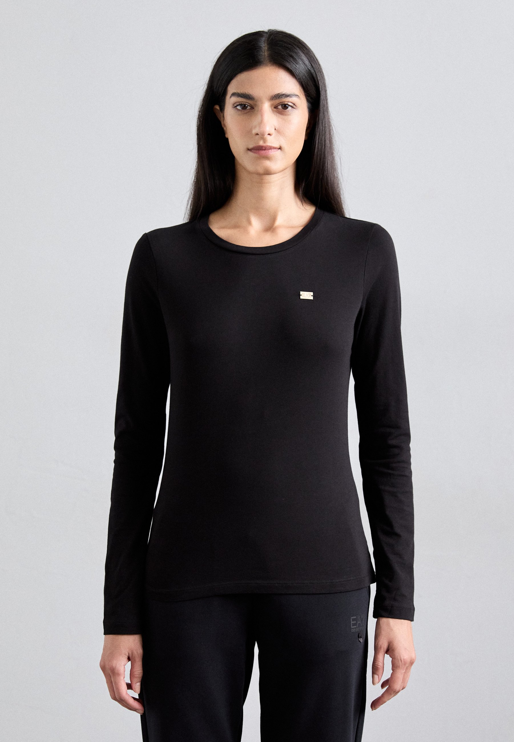 EA7 Emporio Armani Long sleeved top black