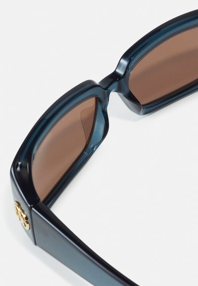 Gucci RECTANGULAR/SQUARED UNISEX - Akiniai nuo saulės - blue brown